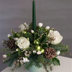 Winter Table Arrangement