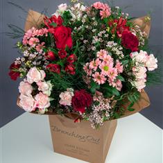 Valentine's Hand Tied