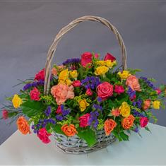 Mother's Day Vibrant Basket 